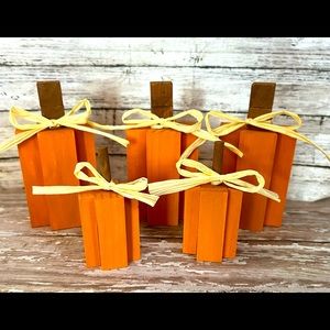 5 Farmhouse Pumpkins Tiered Tray Decor Home Accents